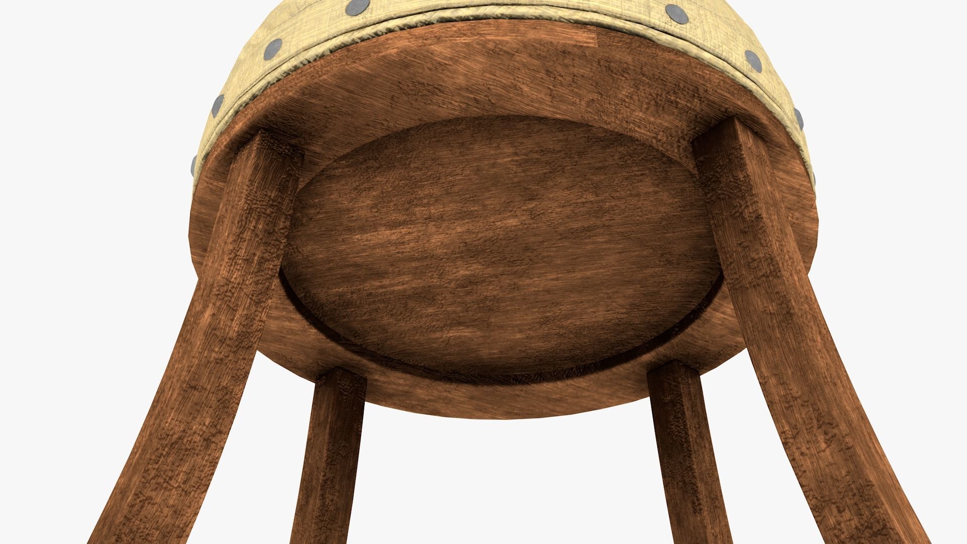 BarStools bar stool Low-poly 3D model_12