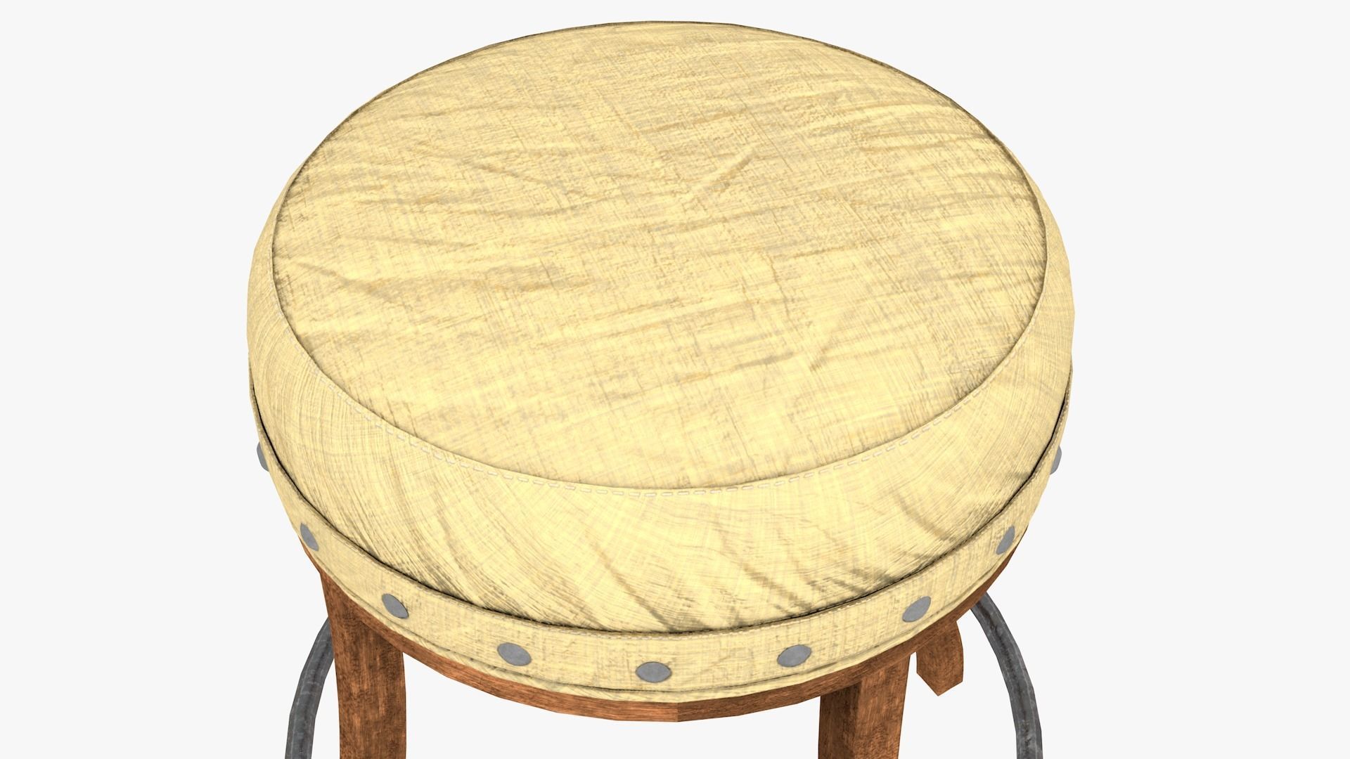 BarStools bar stool Low-poly 3D model_1