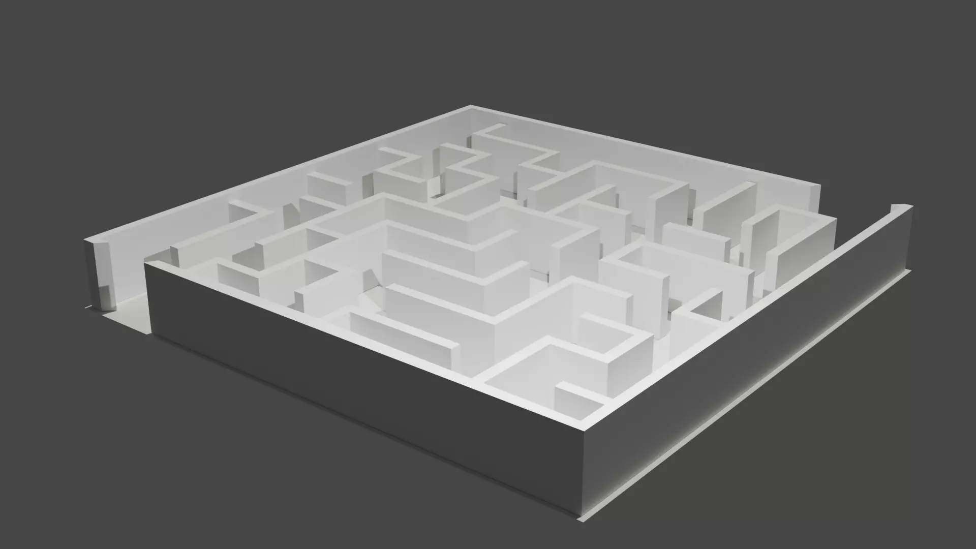 3D model Low Poly Maze 3D Model VR / AR / low-poly | CGTrader