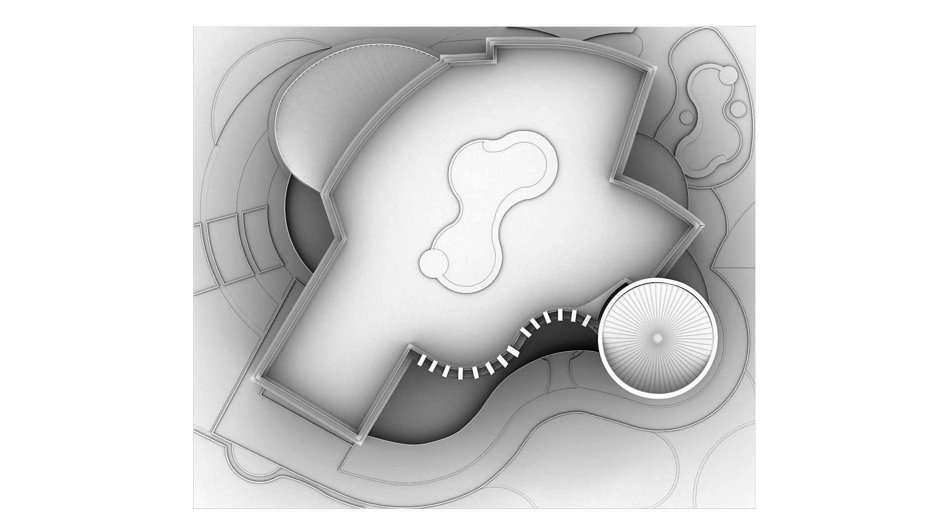 0020 - New Modern Villa - 2Ds Drawing - 3Ds Files 3D model_12