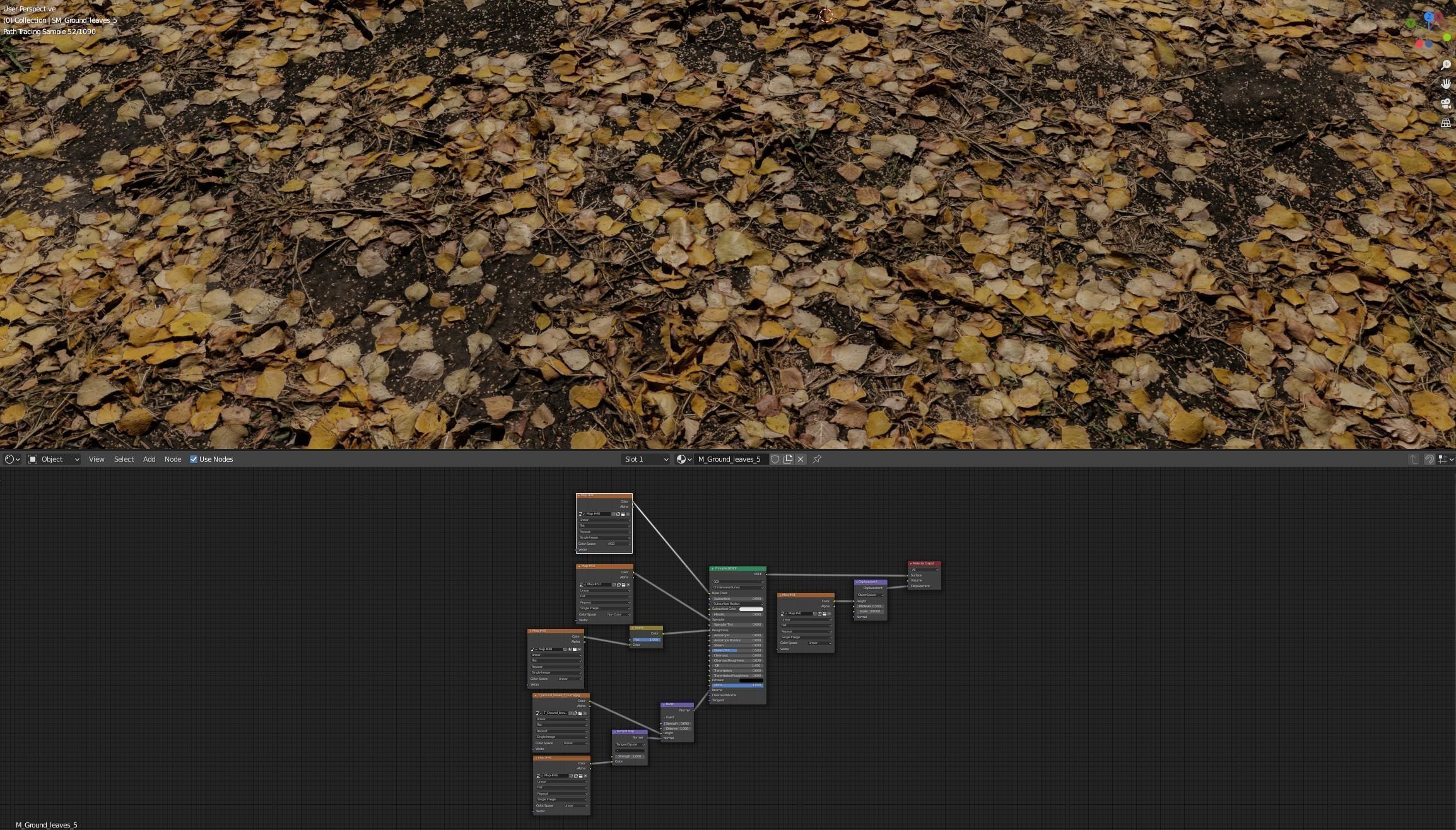 Autumn leaves  Texture_4