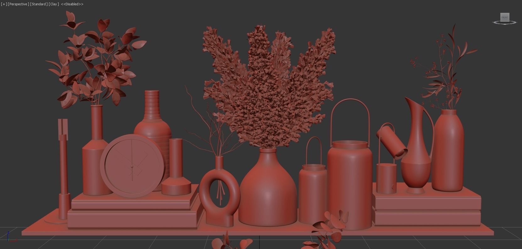 Decorative Set 109 3D model_12