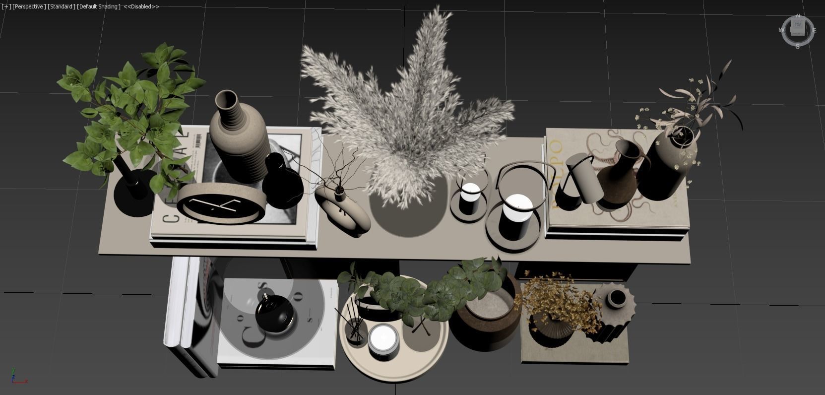 Decorative Set 109 3D model_10