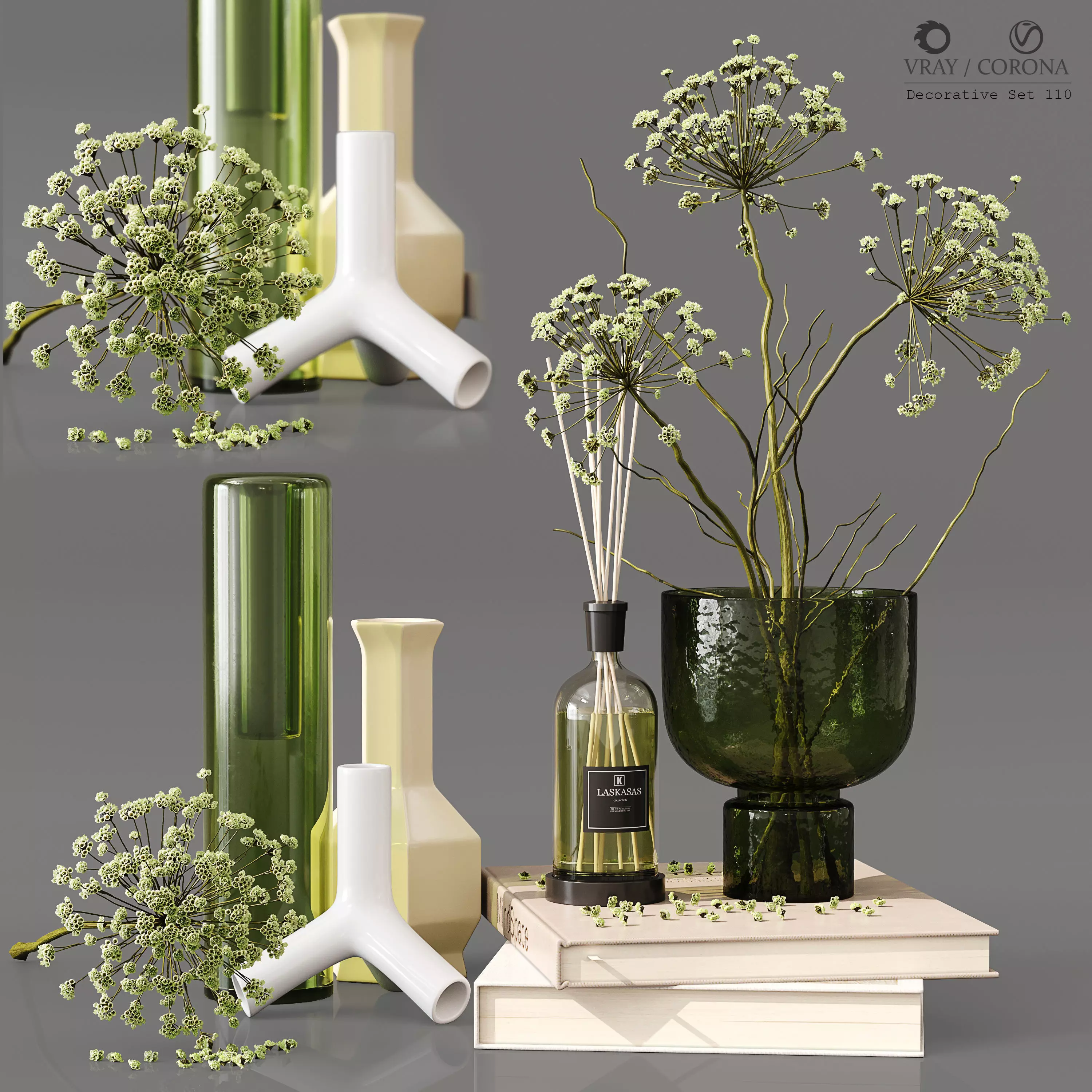 Decorative Set 110 3D model