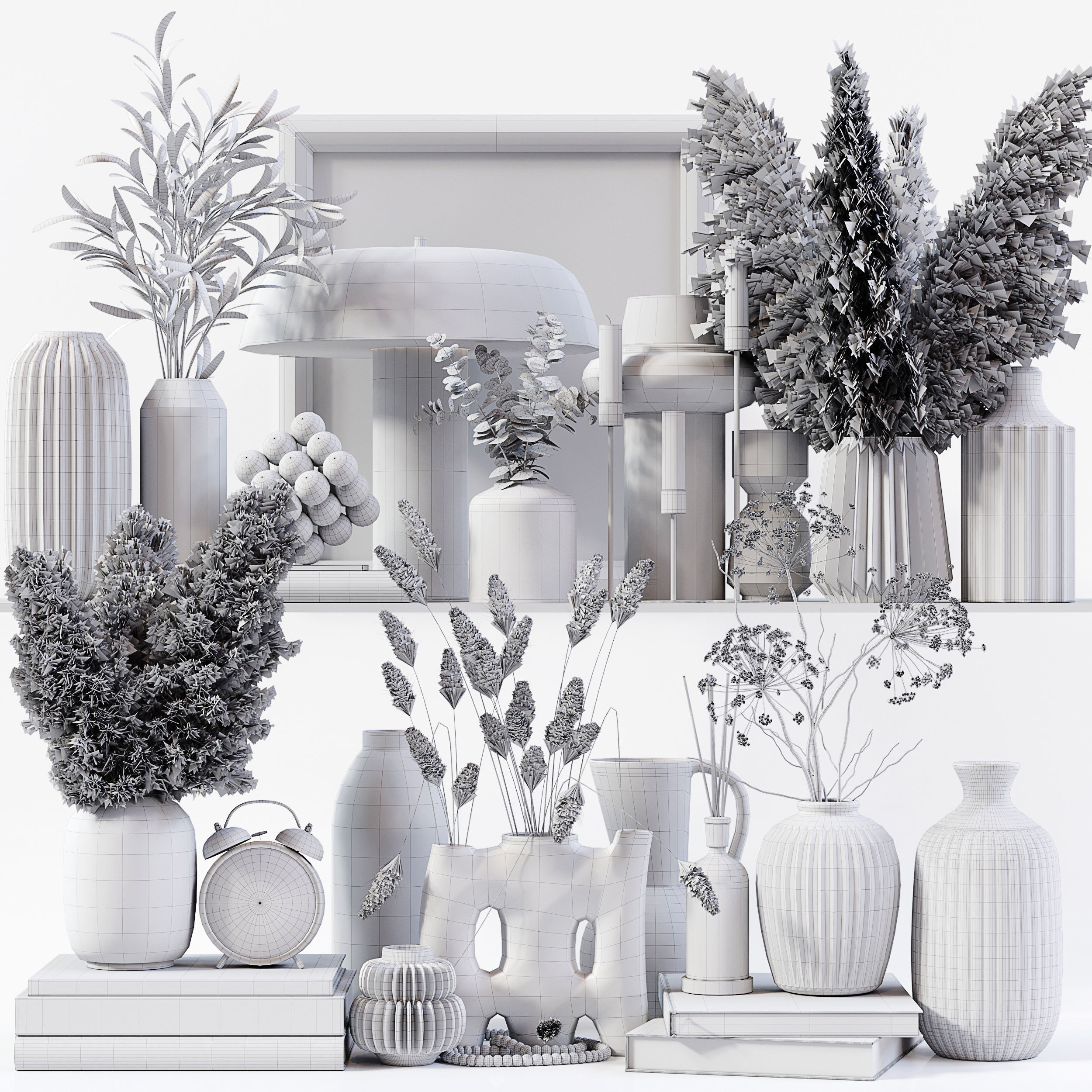 Decorative Set 112 3D model_6