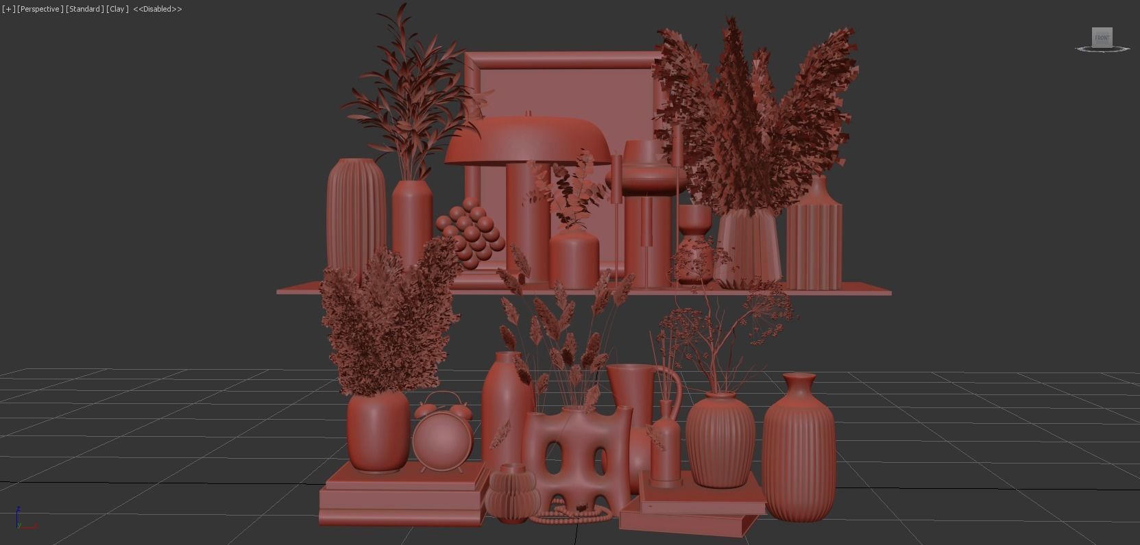 Decorative Set 112 3D model_10