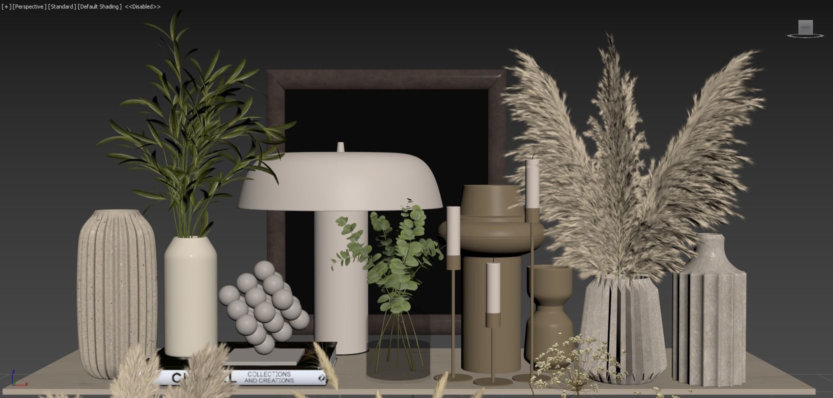 Decorative Set 112 3D model_11