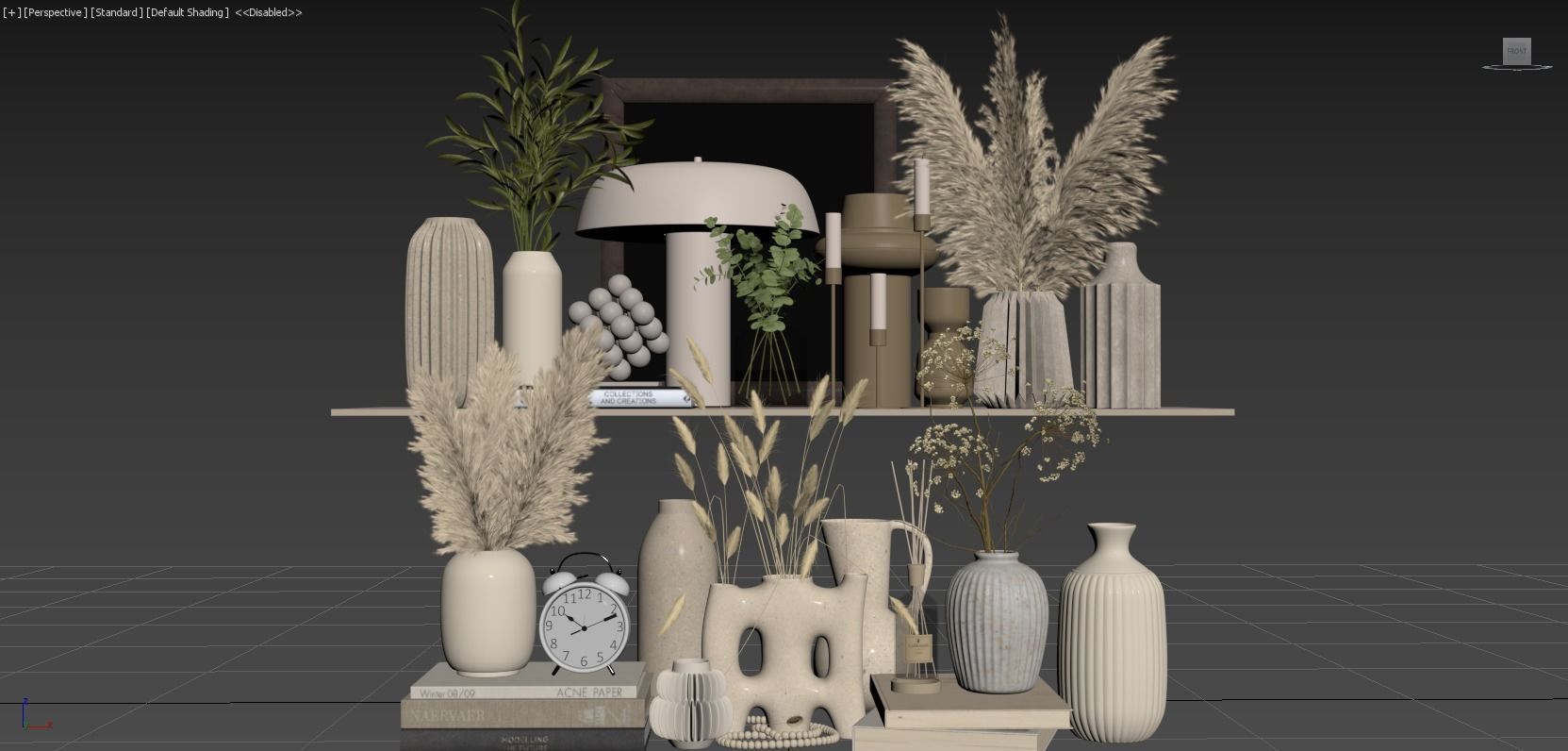 Decorative Set 112 3D model_9