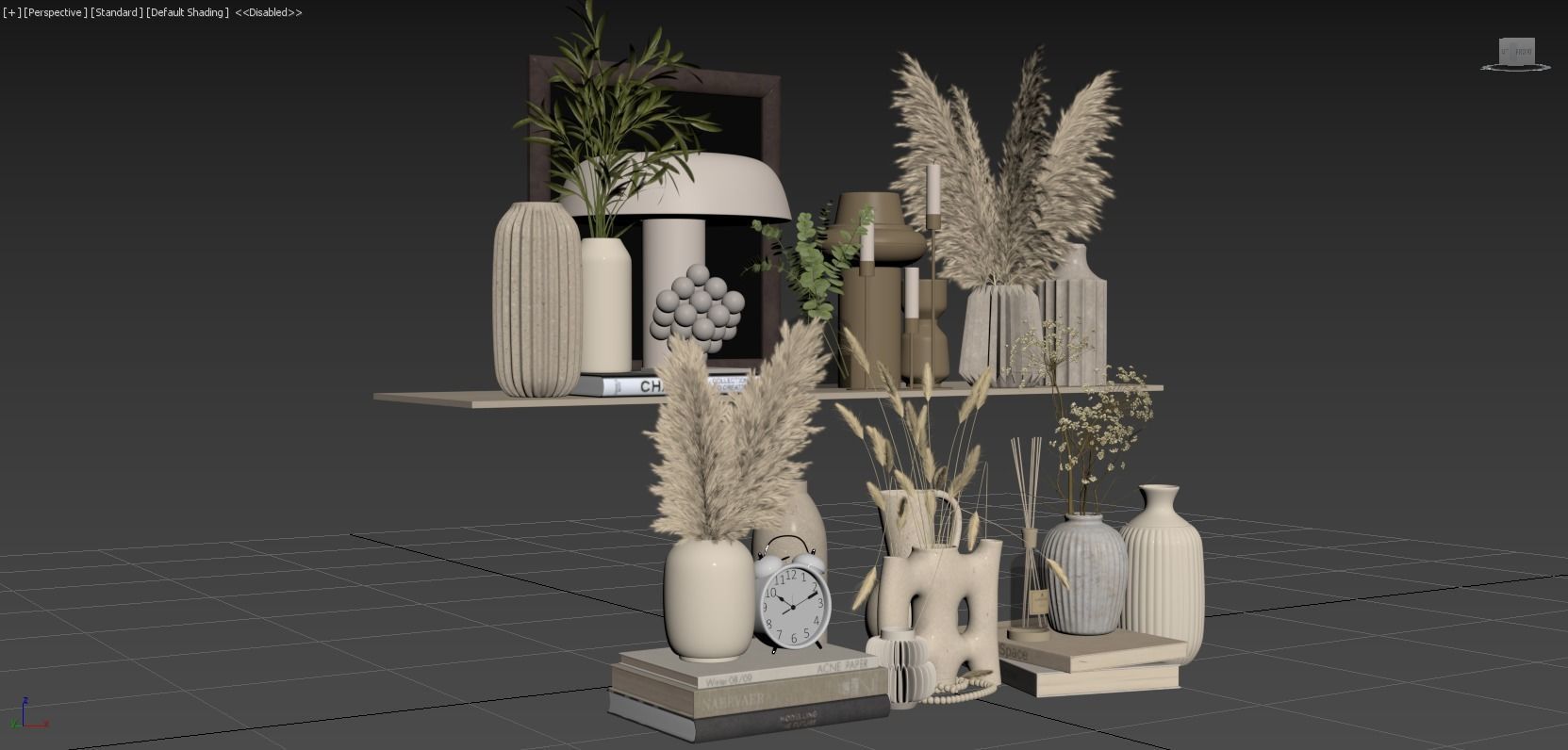 Decorative Set 112 3D model_8