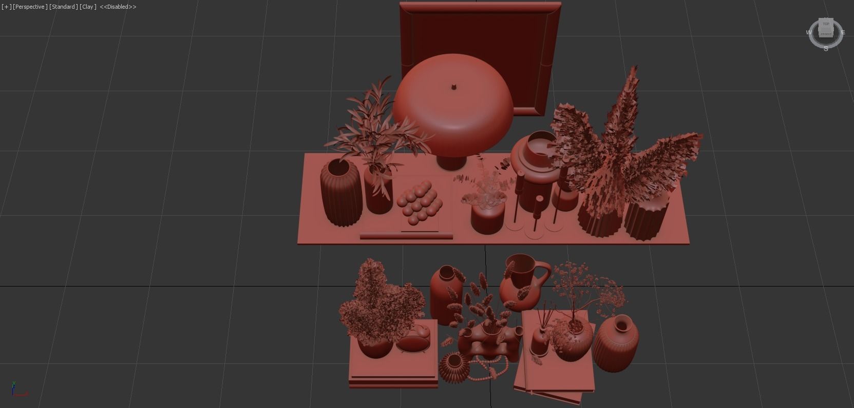 Decorative Set 112 3D model_12