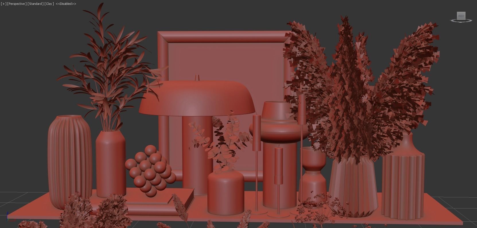 Decorative Set 112 3D model_14