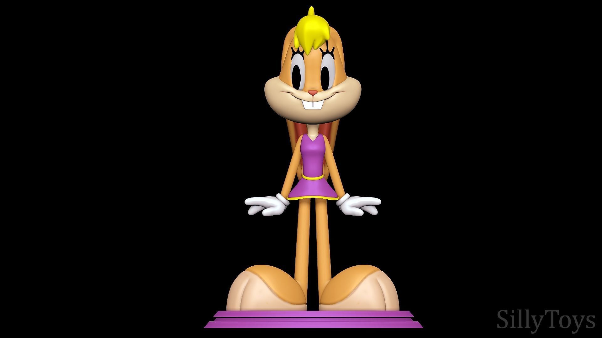 Lola Bunny - The Looney Tunes Show 3D print model_1