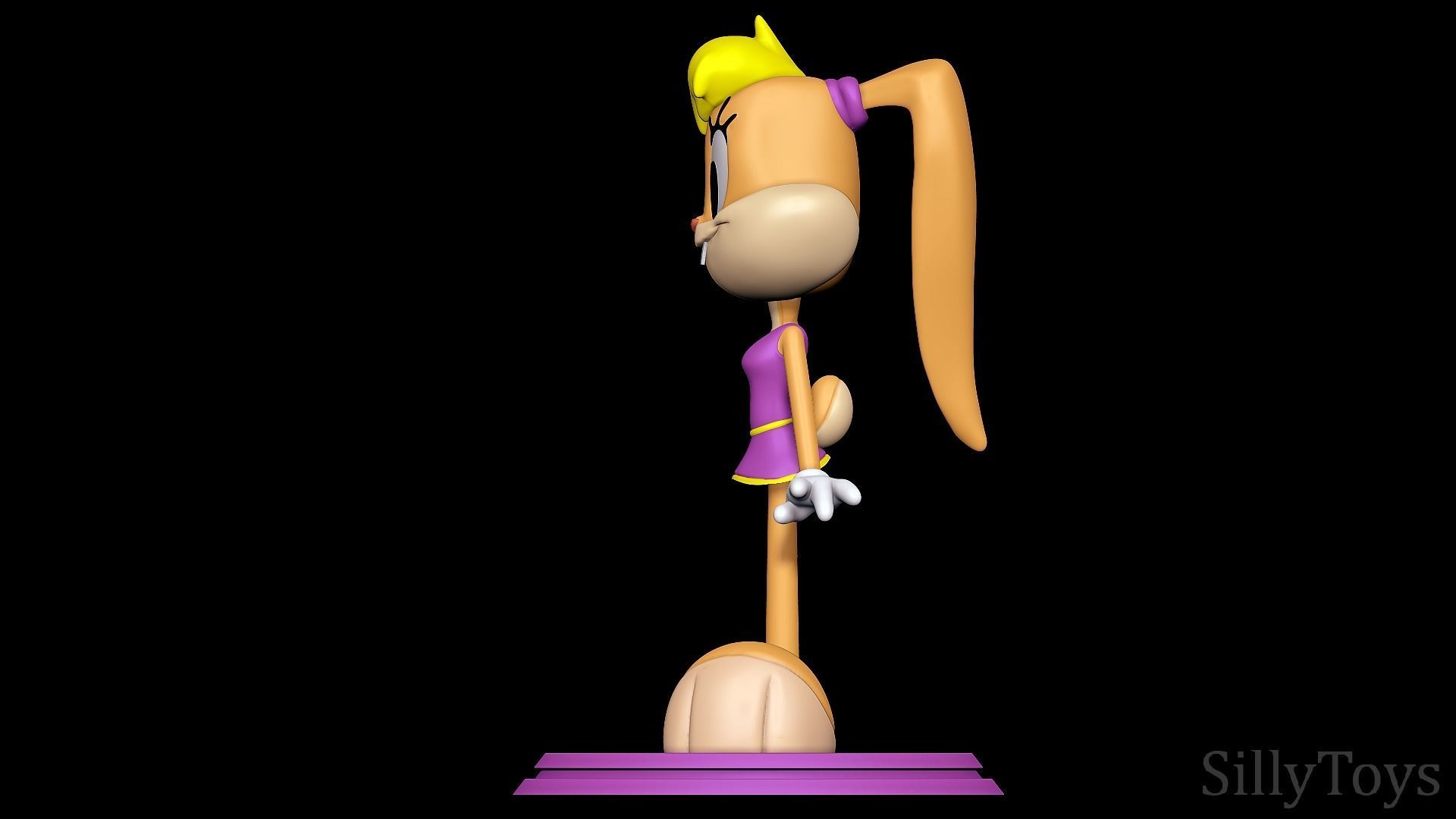 Lola Bunny - The Looney Tunes Show 3D print model_2