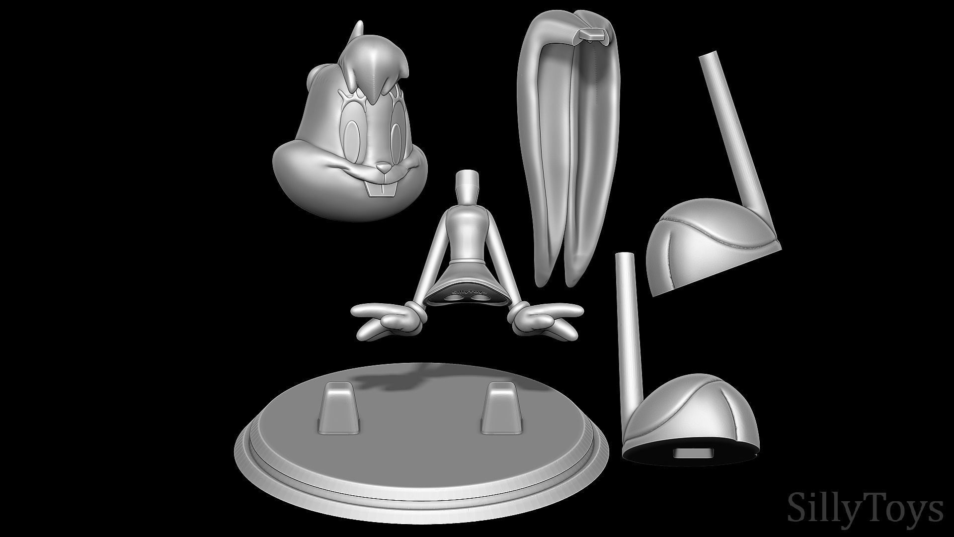 Lola Bunny - The Looney Tunes Show 3D print model_6