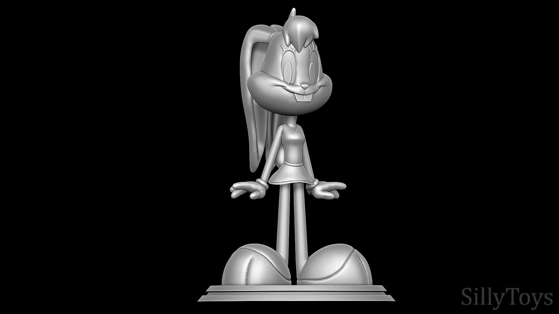 Lola Bunny - The Looney Tunes Show 3D print model_5