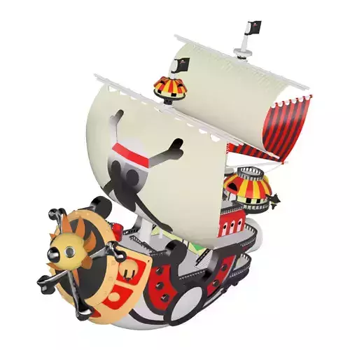 Thousand Sunny  go one piece mugiwara 3D print model