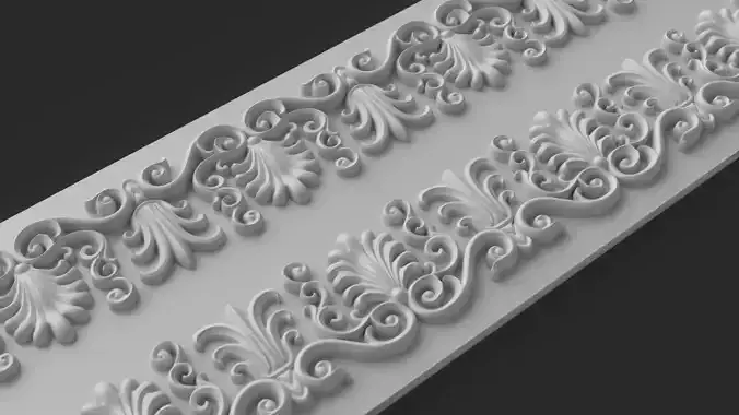 CNC model item 5 Sculpted Ornament Pack Vol 6 3D print model 3D print model