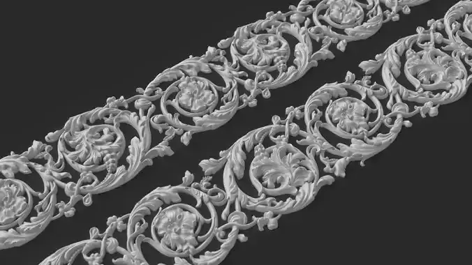 CNC model item 4 Sculpted Ornament Pack Vol 6 3D print model 3D print model
