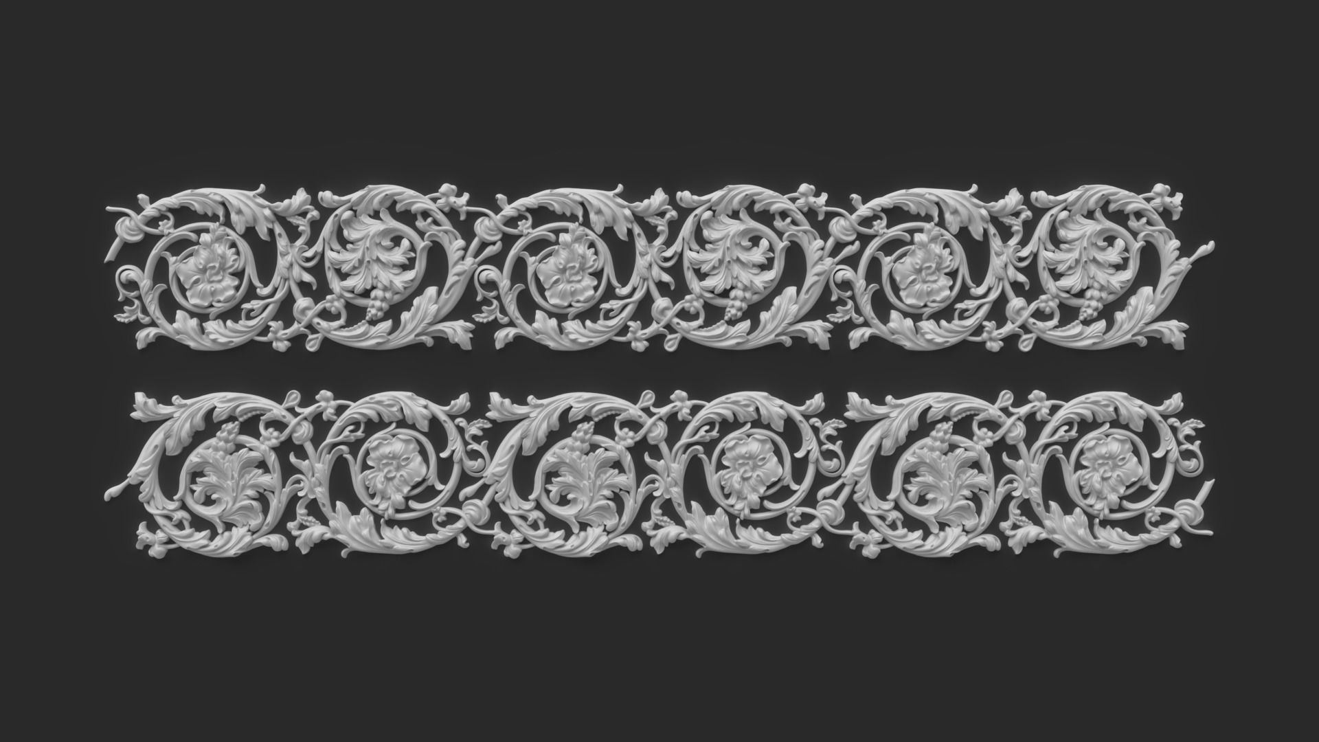 CNC model item 4 Sculpted Ornament Pack Vol 6 3D print model 3D print model_4