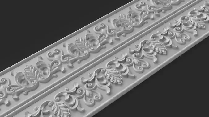 CNC model item 3 Sculpted Ornament Pack Vol 6 3D print model 3D print model