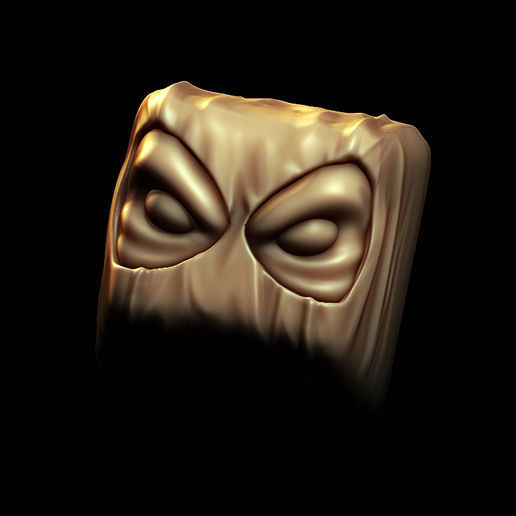 Deadpool Keycaps 3D print model_3