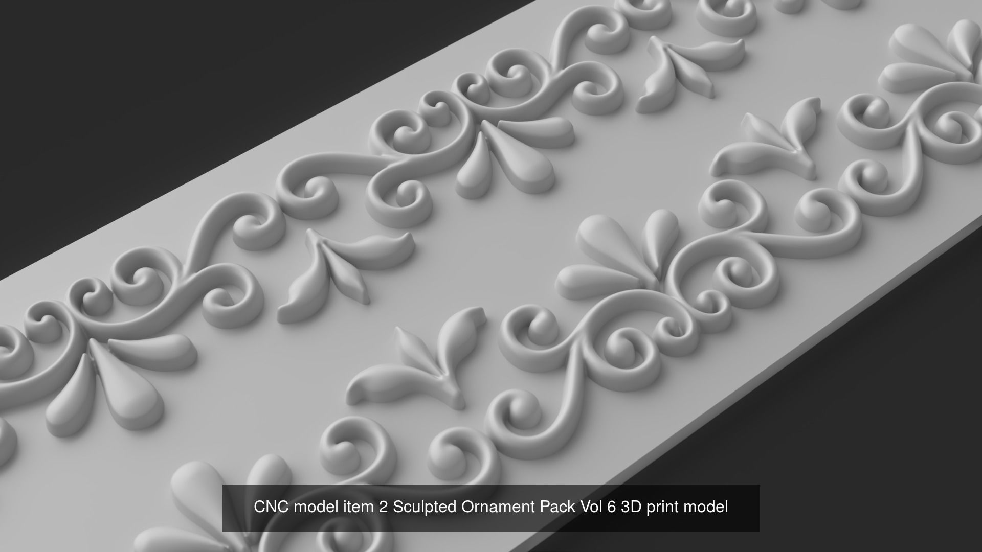 CNC Sculpted Ornament Pack VOL 6 3D Model Collection_5