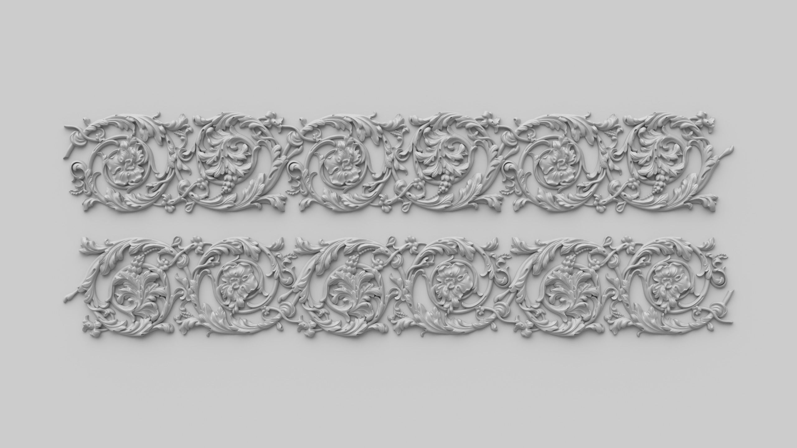 CNC Sculpted Ornament Pack VOL 6 3D Model Collection_9