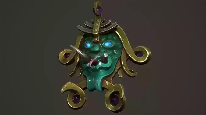 Jade mask