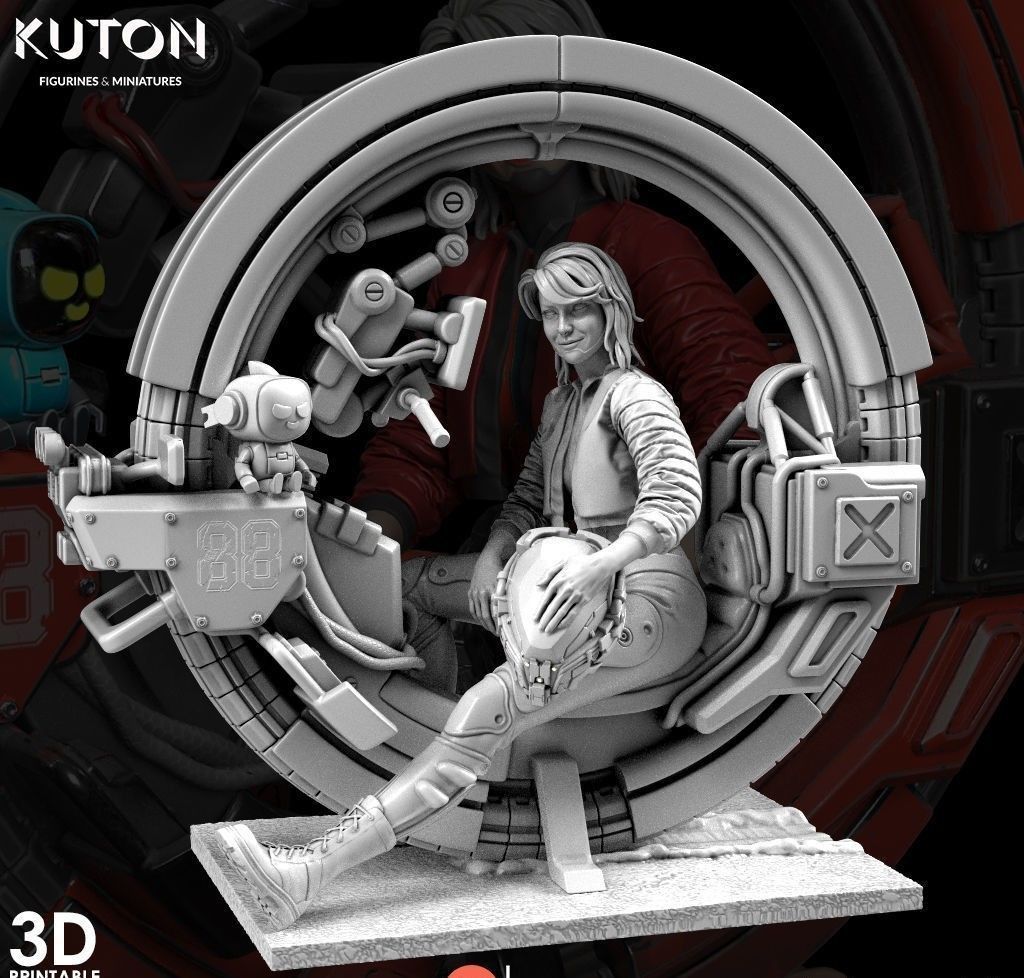 Finnick kuton 3D print model_10