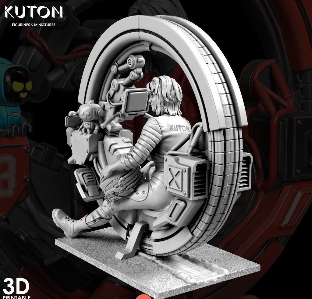 Finnick kuton 3D print model_6