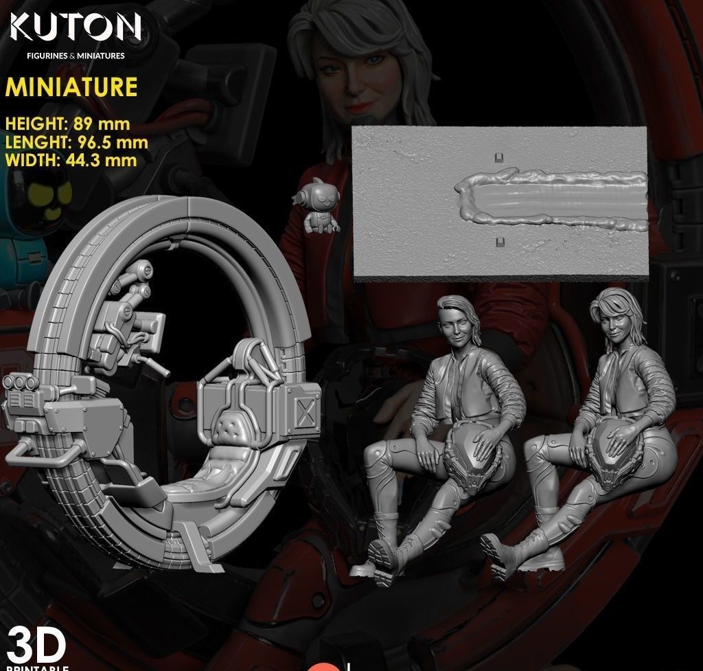 Finnick kuton 3D print model_4