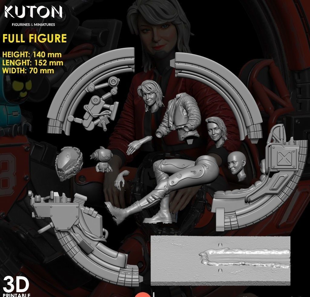 Finnick kuton 3D print model_5