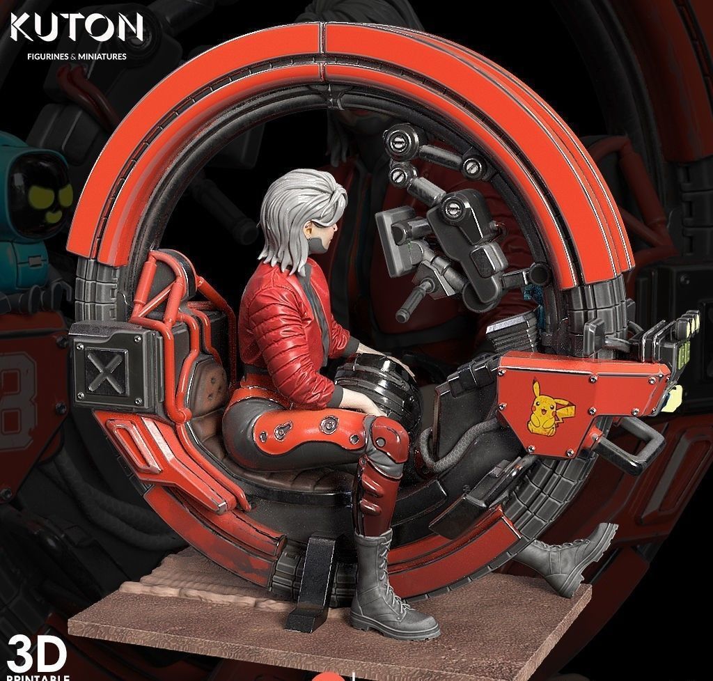 Finnick kuton 3D print model_2