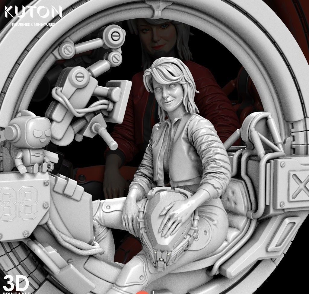 Finnick kuton 3D print model_9