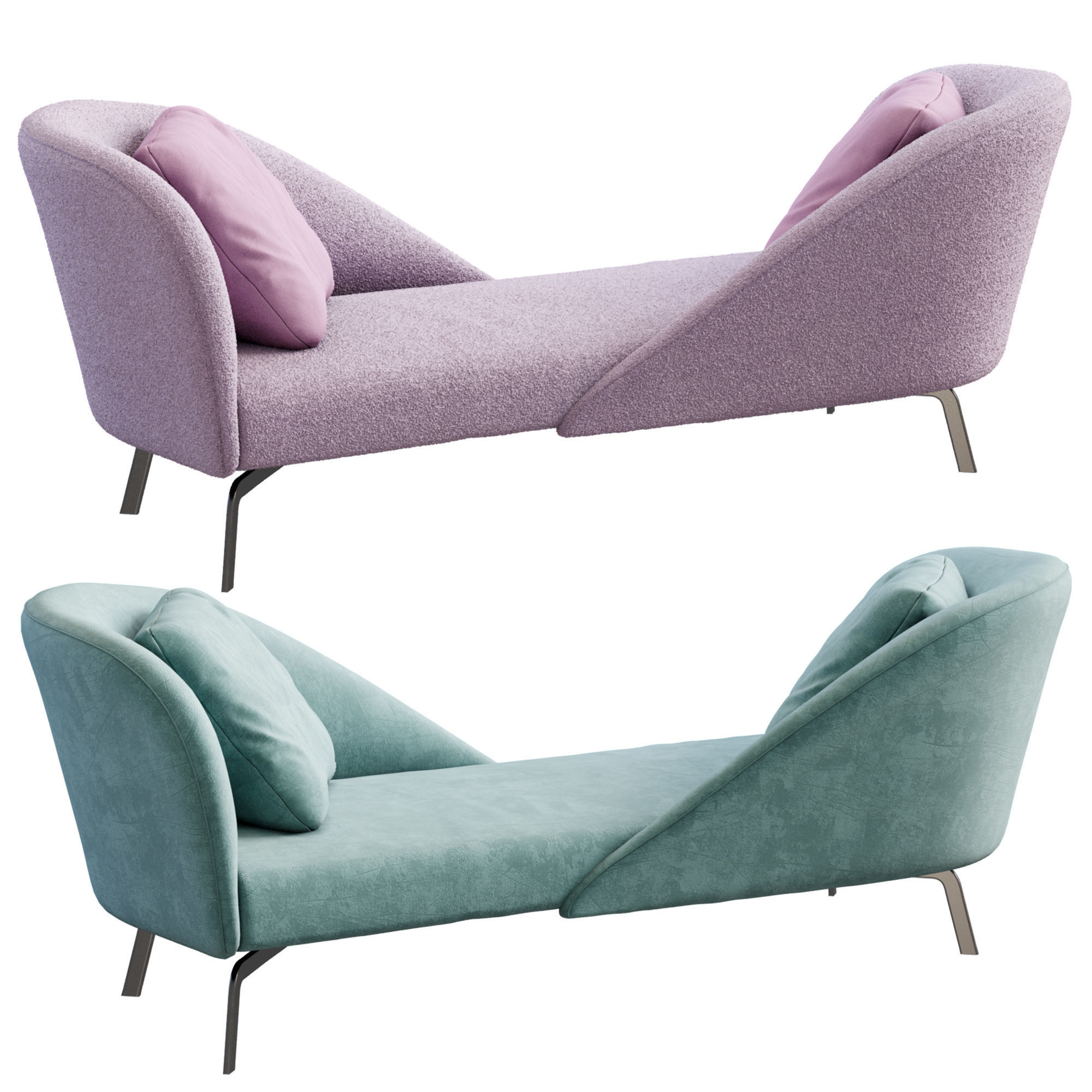 Face To Face By Tacchini 3D model_8