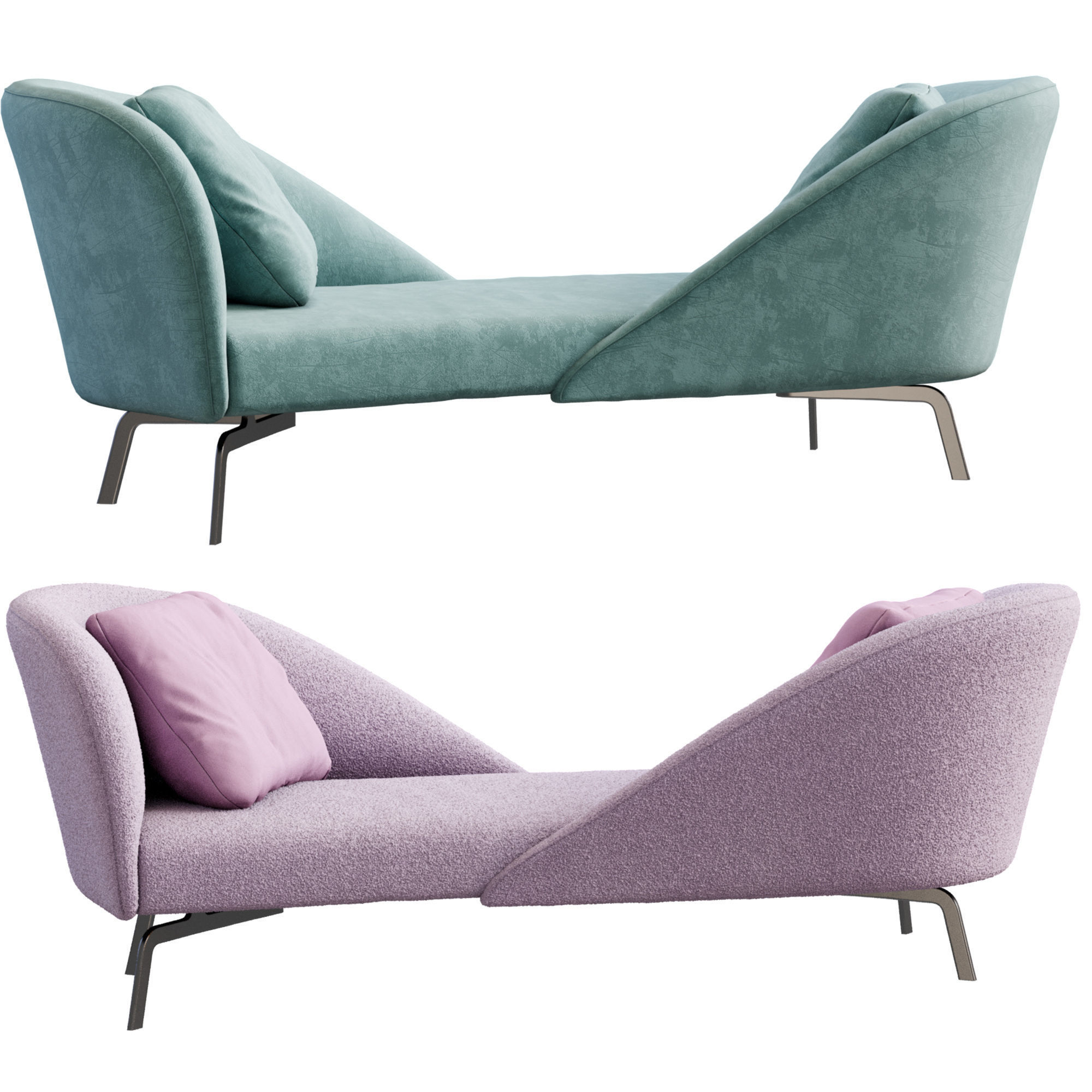 Face To Face By Tacchini 3D model_7