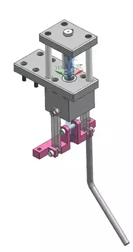 Bullet swaging press tool