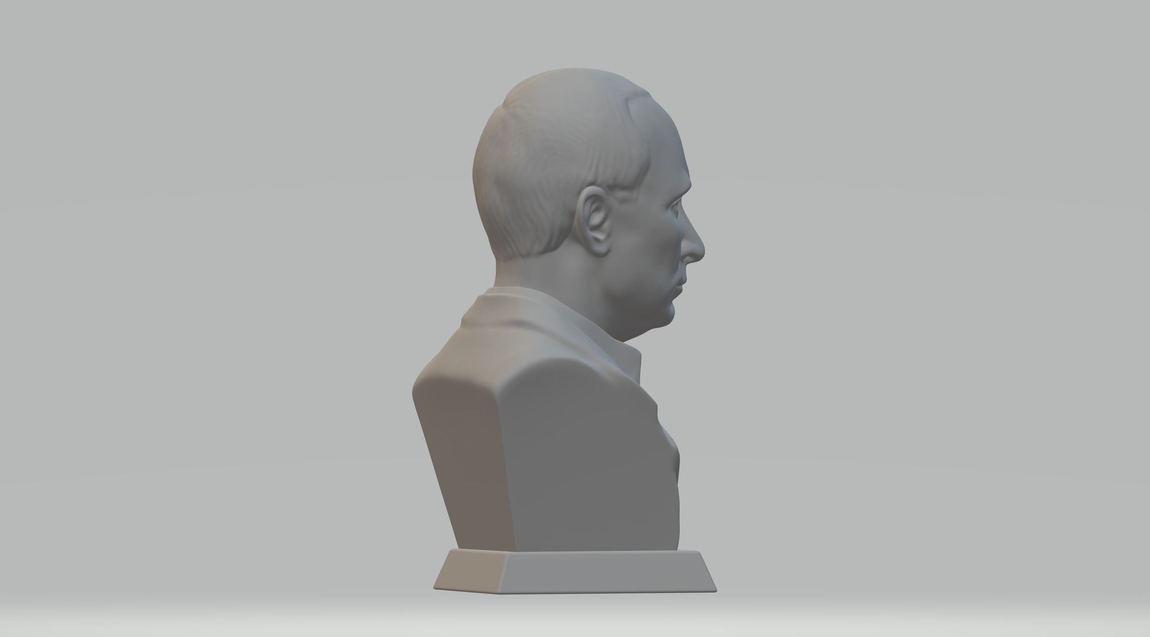Vladimir Putin Bust 3D Model 3D print model_2