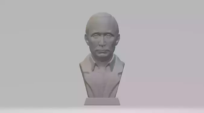 Vladimir Putin Bust 3D Model