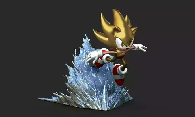 Super Sonic 3 Classic 3D print model