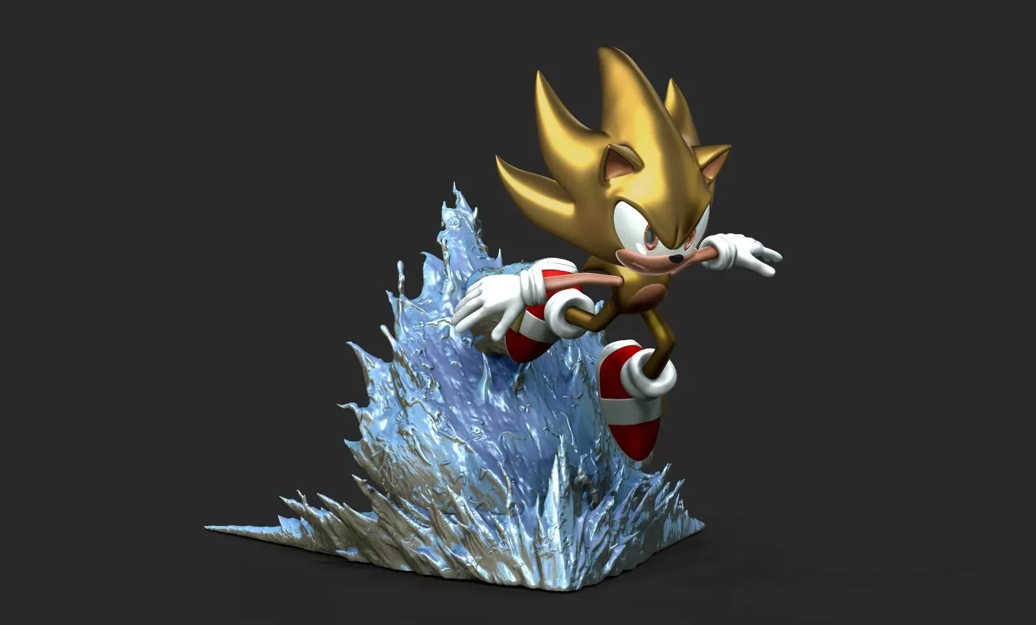 Super Sonic 3 Classic 3D print model_0