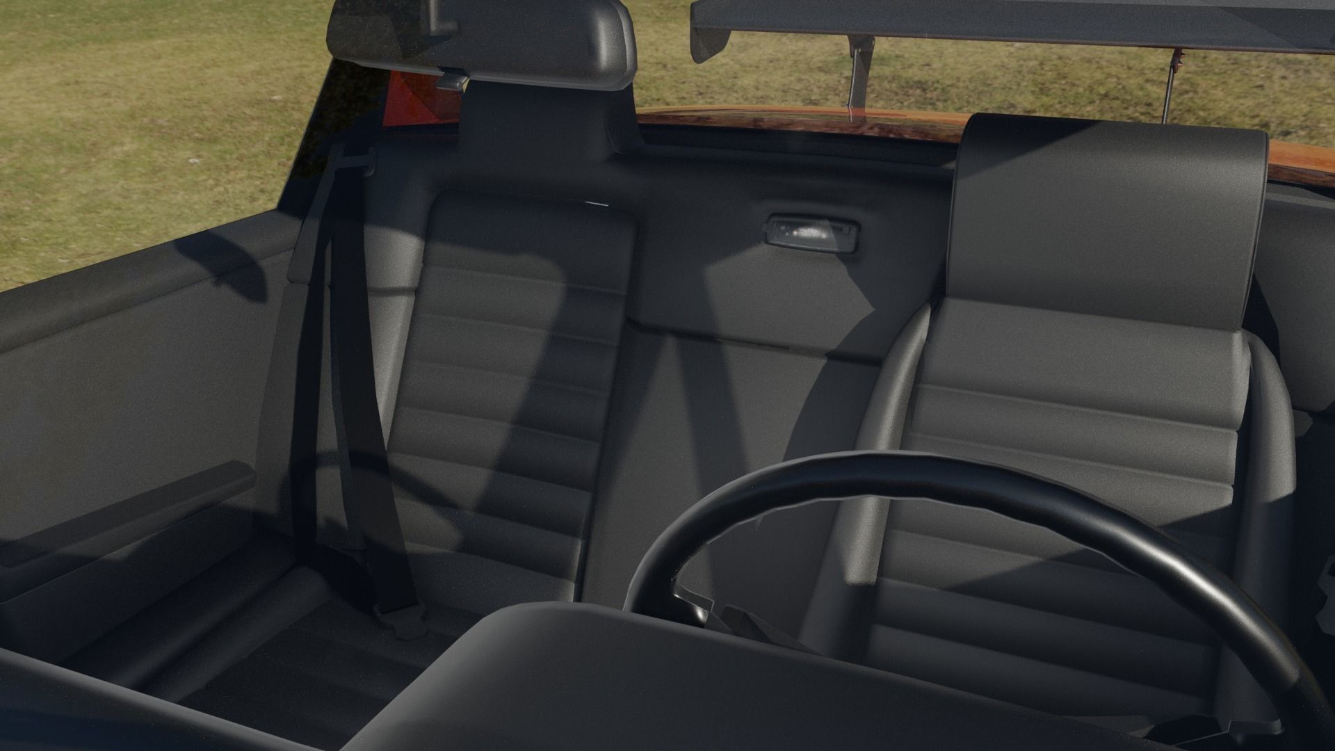 Porsche 914-6 with Engine Sounds Low-poly 3D model_10