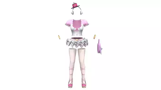 Anime Manga Girl Outfit