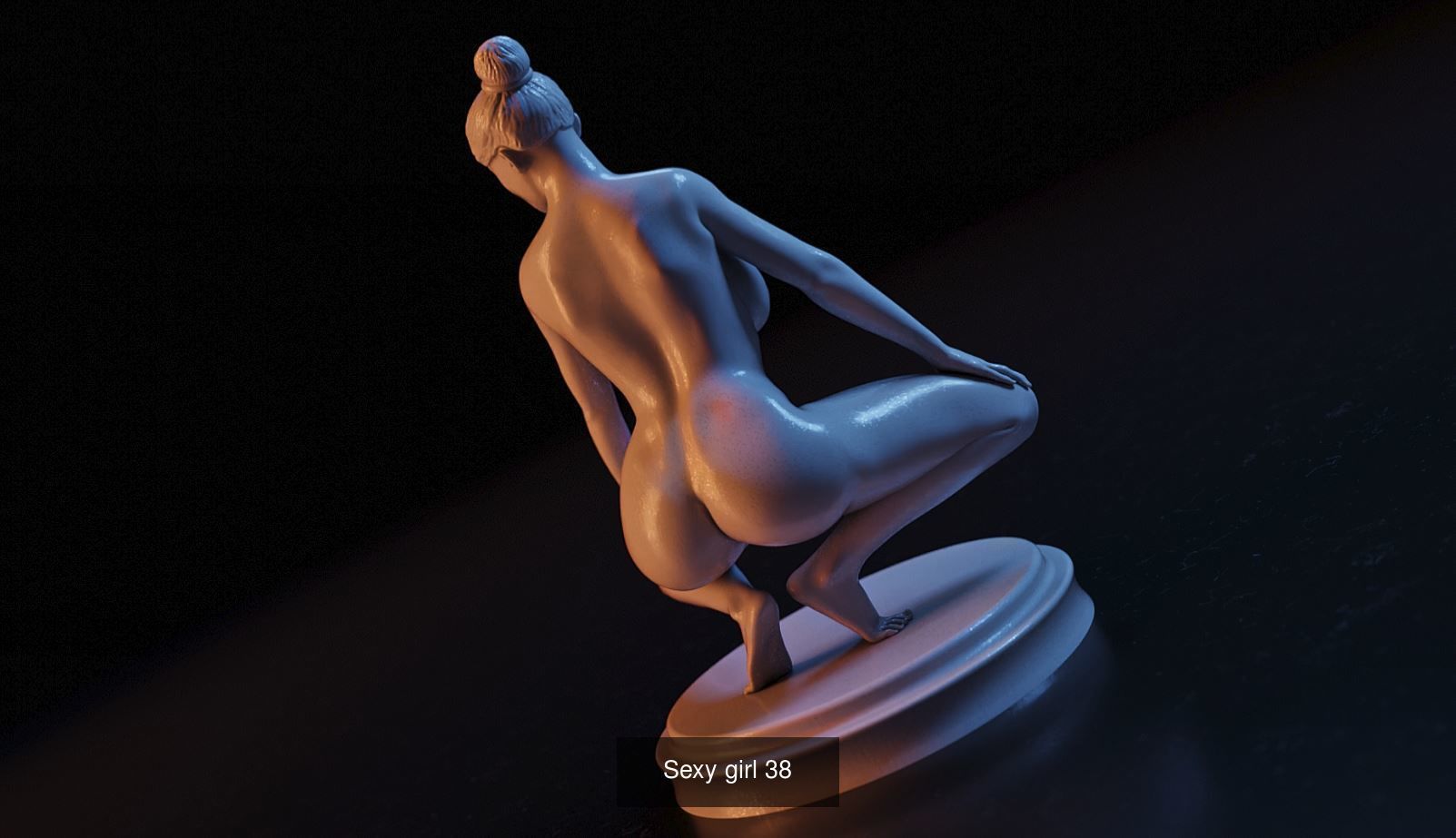 Sexy Girls Pack 4 3D Model Collection_2