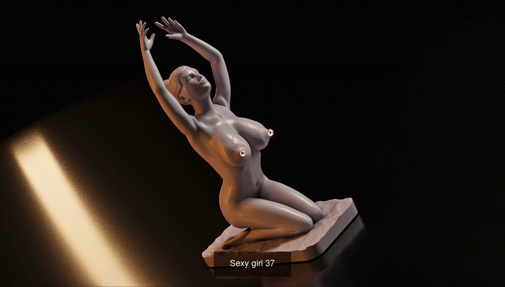 Sexy Girls Pack 4 3D Model Collection_1