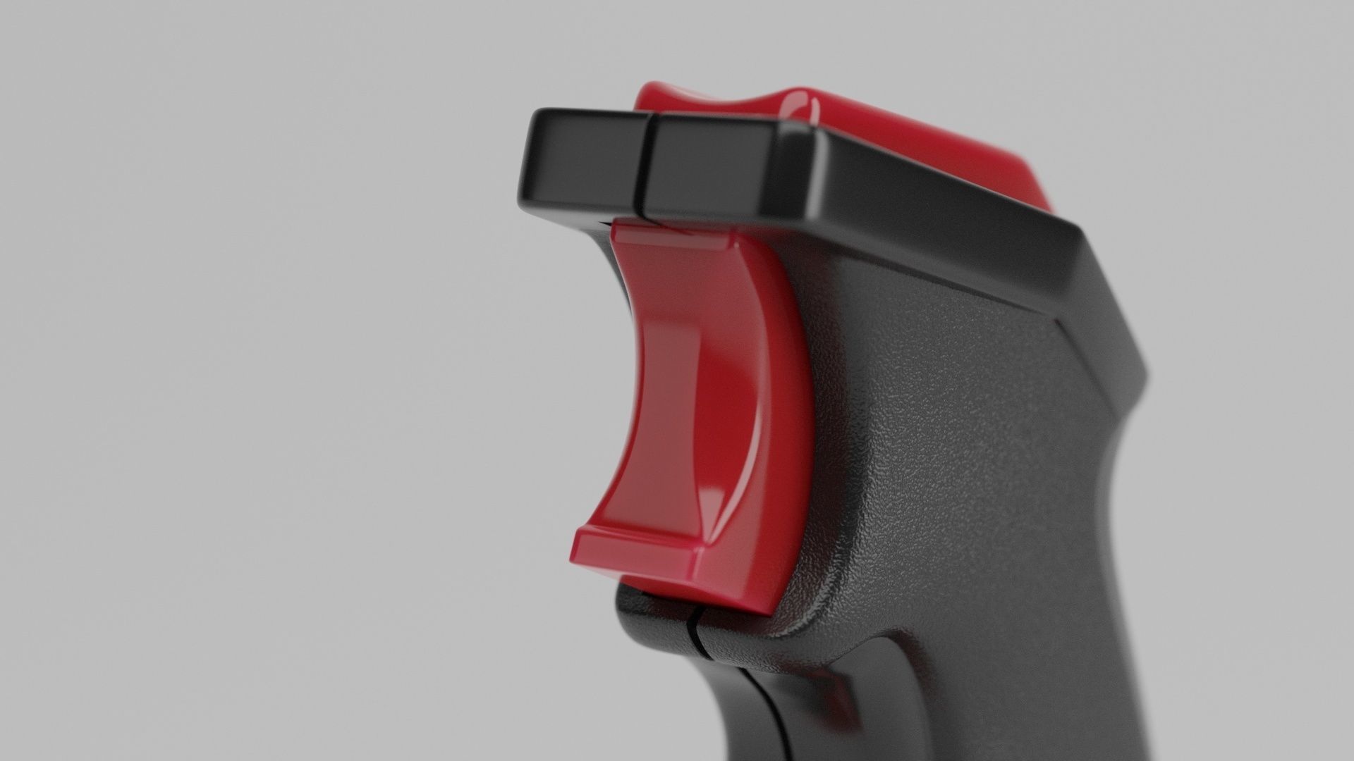 Retro Joystick QuickShot II Turbo 3D model_11