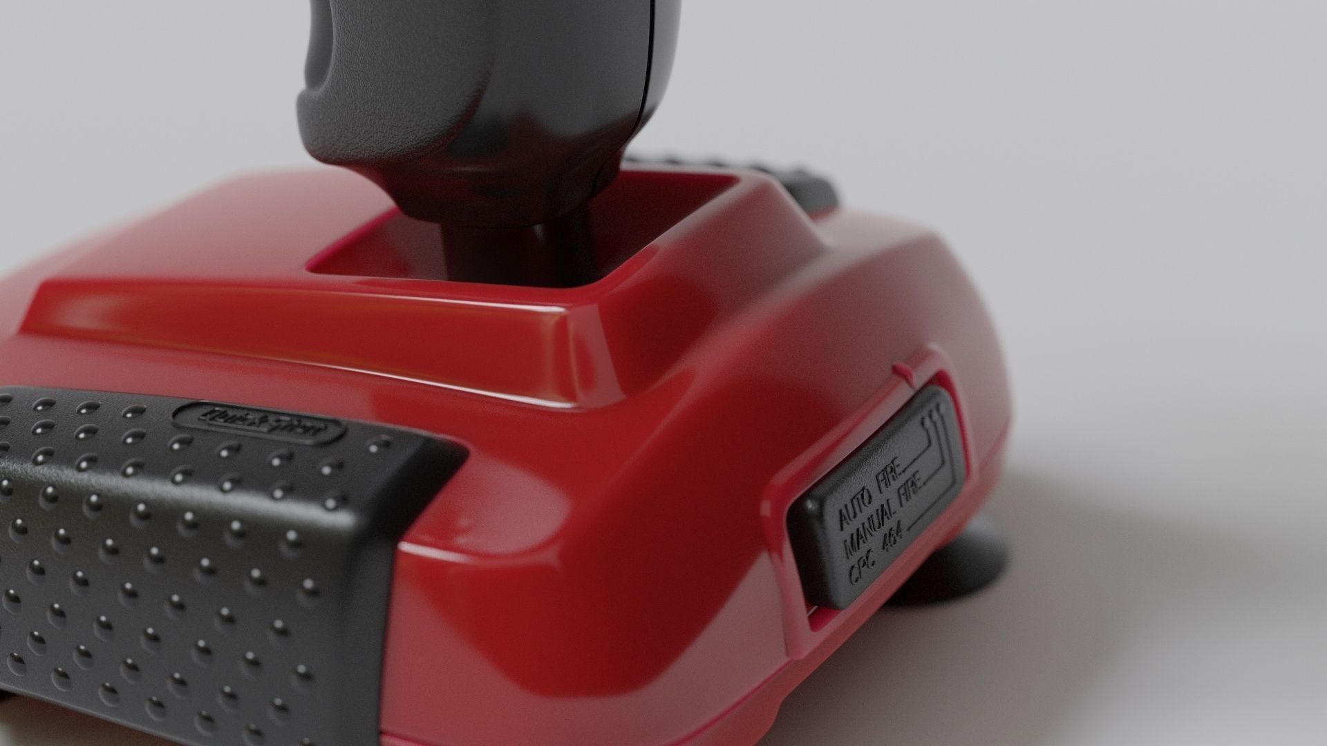 Retro Joystick QuickShot II Turbo 3D model_12