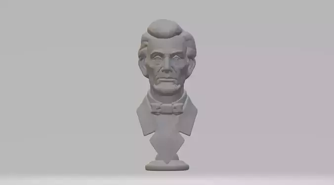 Abraham Lincoln Bust 3D Model
