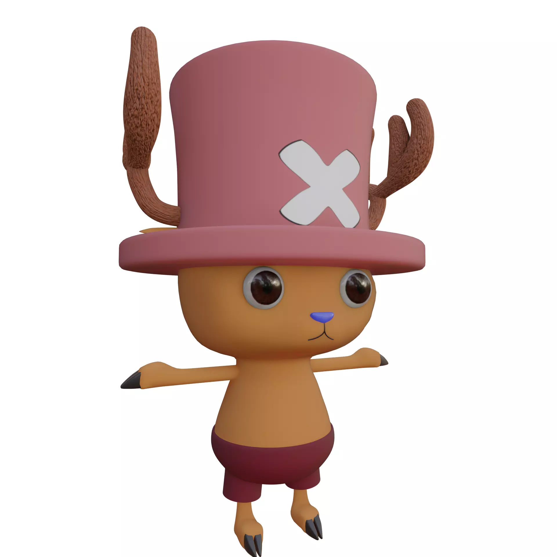 Tony Tony Chopper 3D model_0
