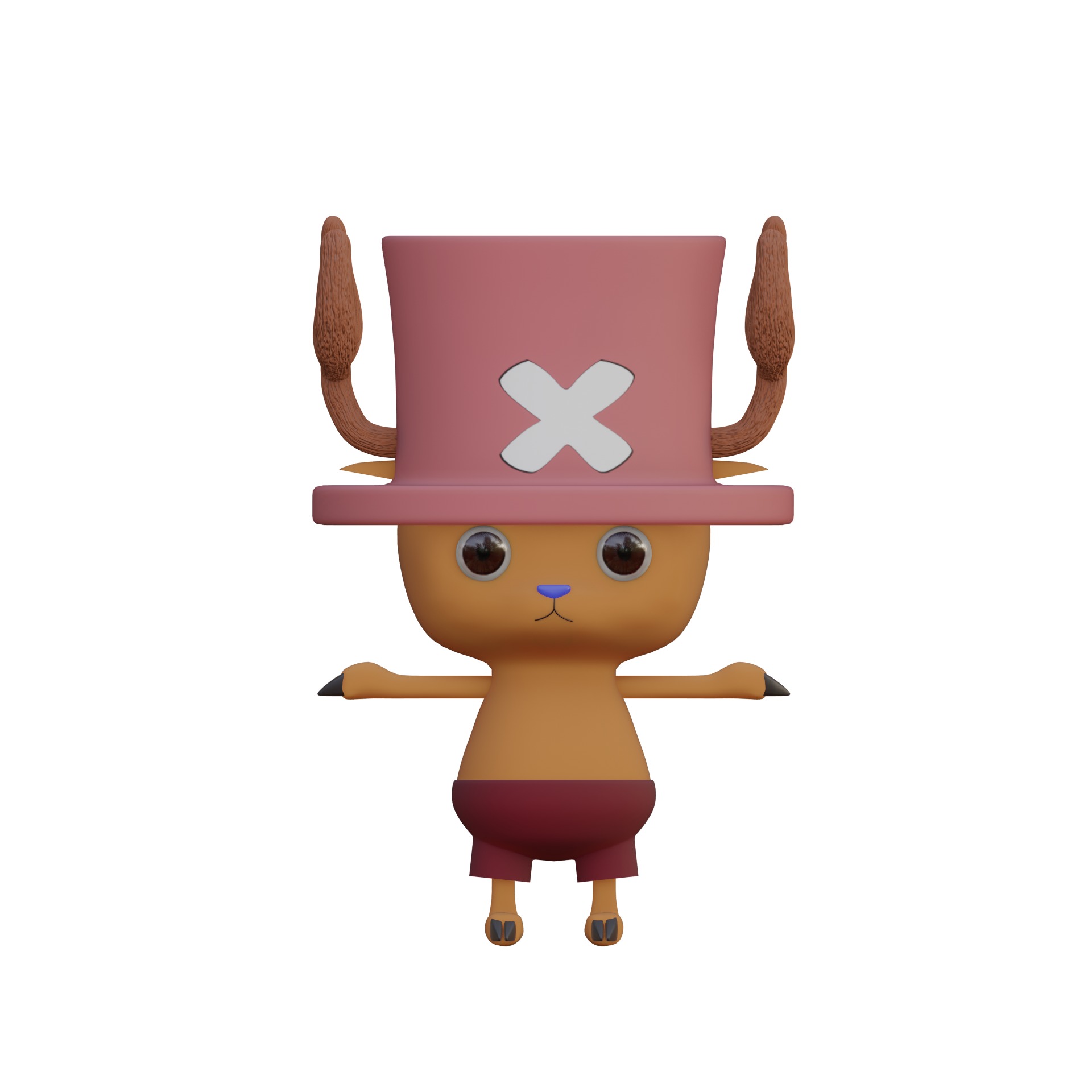 Tony Tony Chopper 3D model_1
